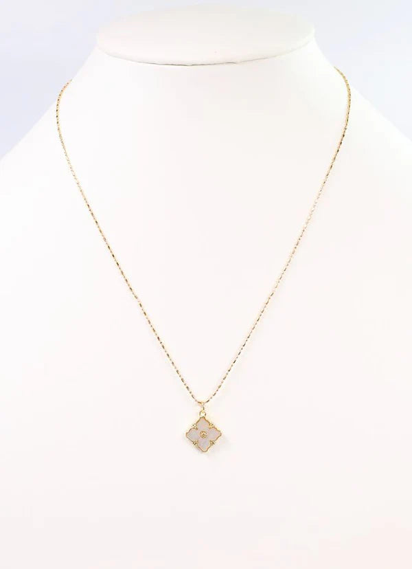 Tyson Clover Necklace GOLD