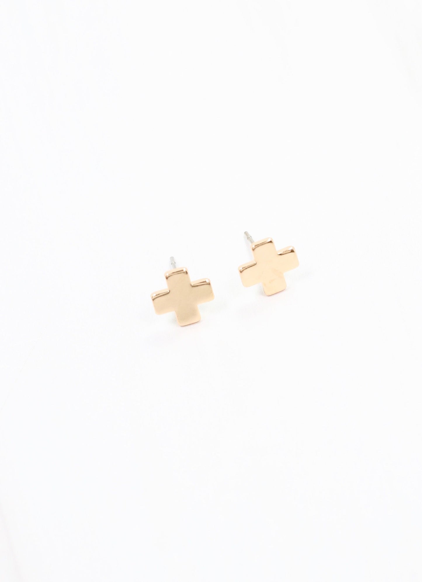 Rawls Cross Earring Gold