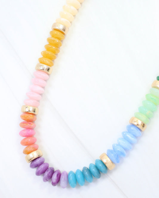 Eye Candy Beaded Necklace Multi