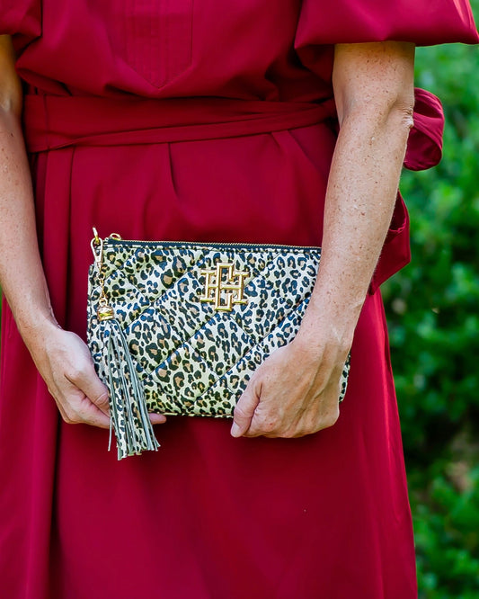 Madelyn Clutch Crossbody Spotted LD