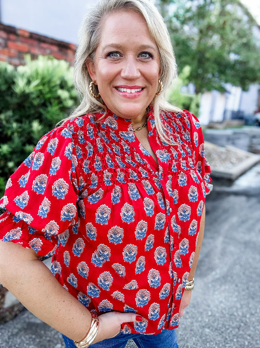 Perfectly Proper Red Top