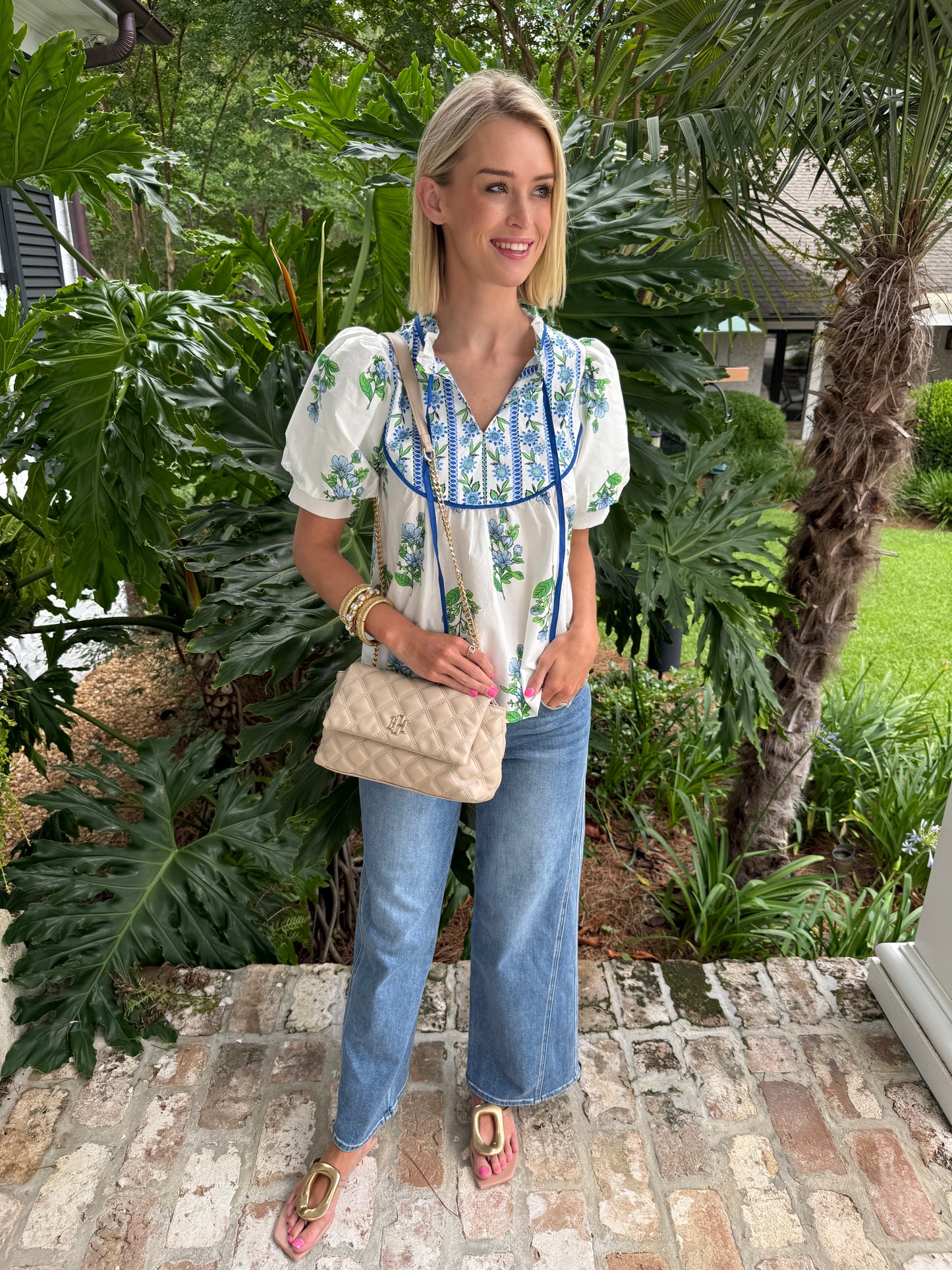 Tilden Printed Top