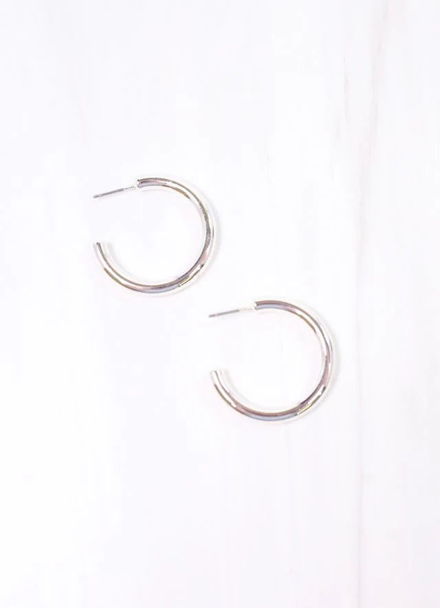 Kimberly Hoop Earring SILVER