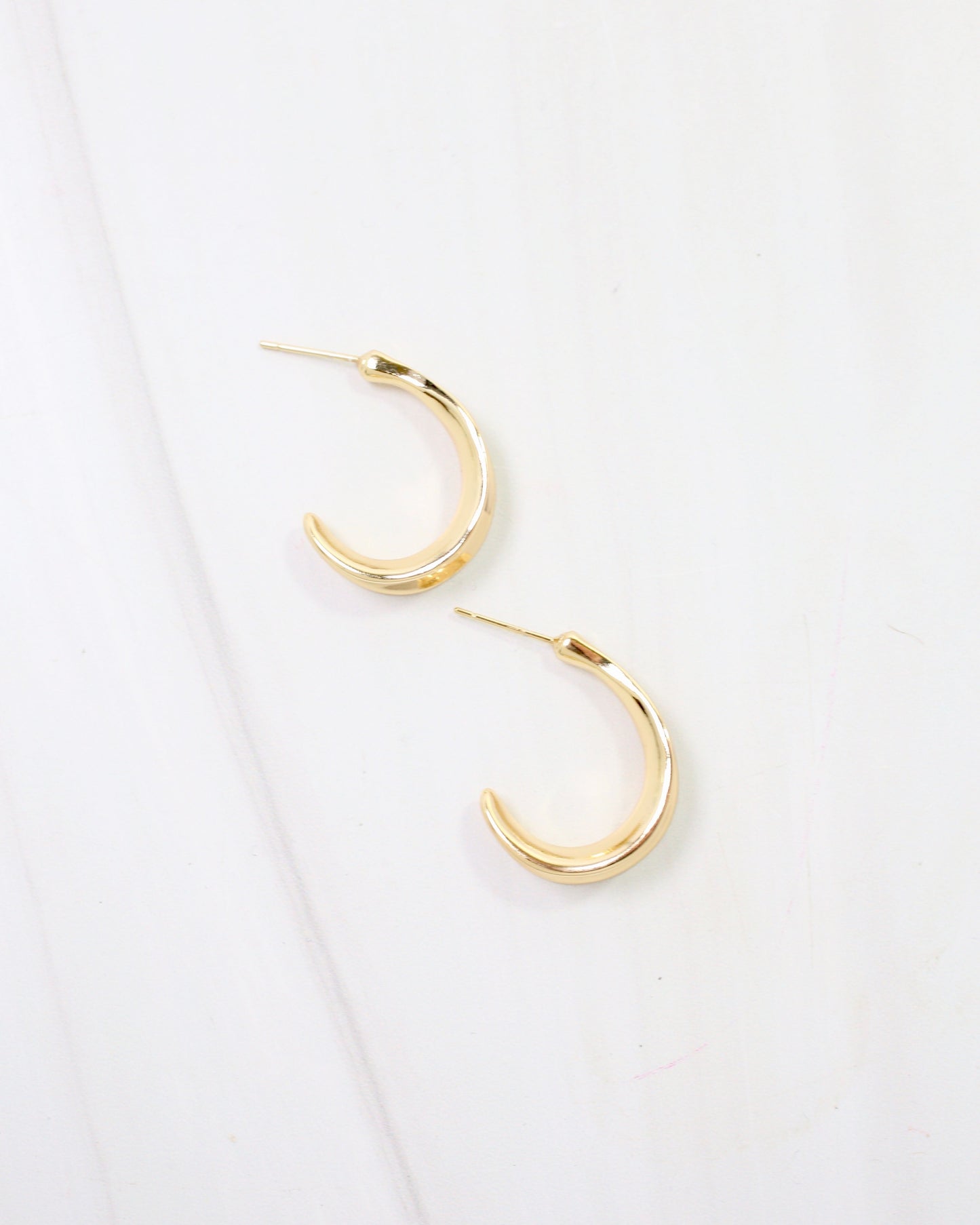 Pass Christian Hoop Earring Gold