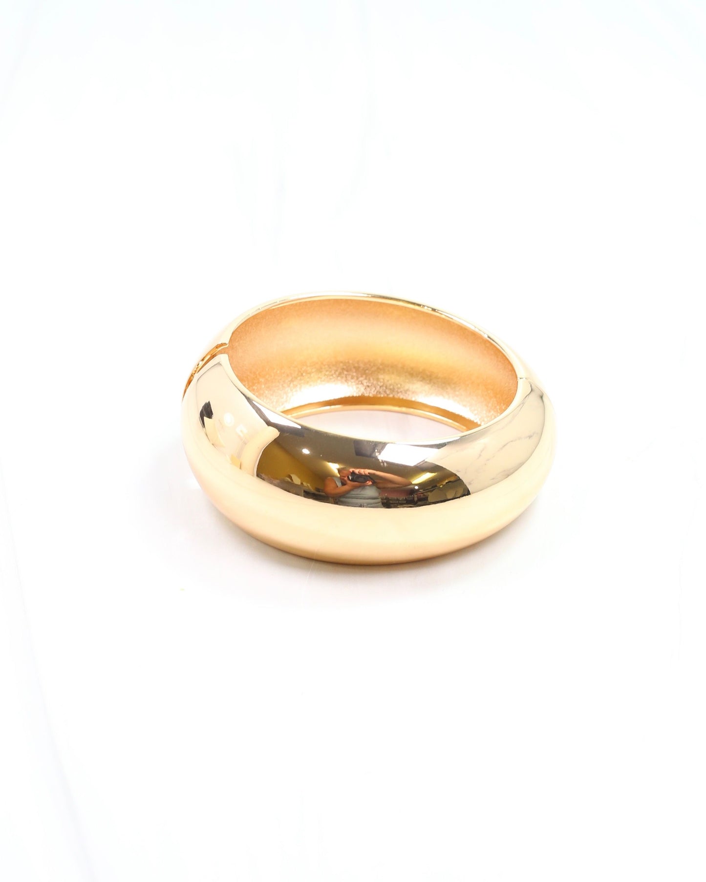 Anna Bangle Bracelet Gold