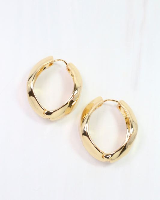 Mila Hoop Earring Gold