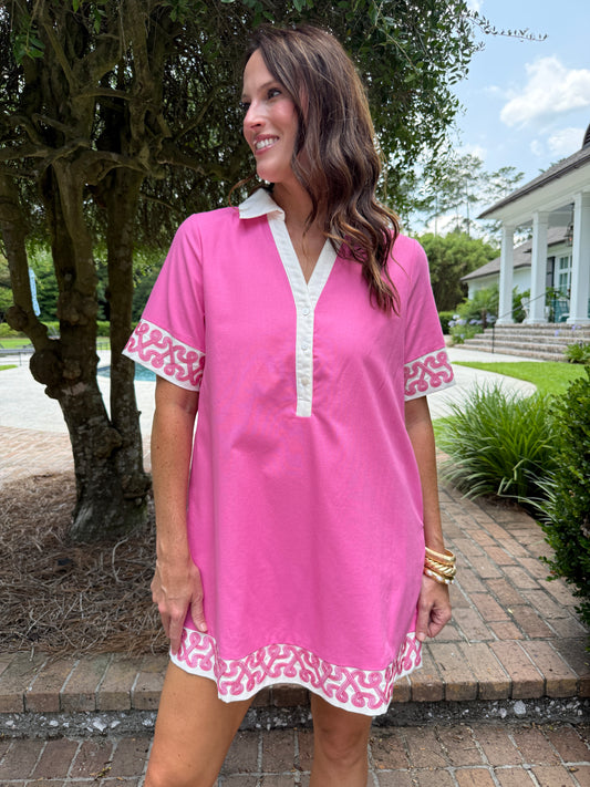 Asher Embroidered Dress