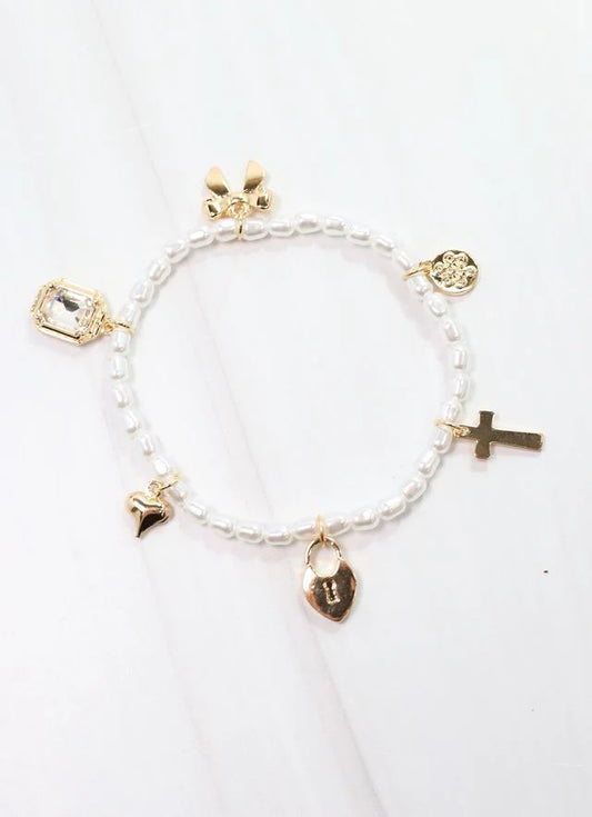 Charley Charm Bracelet PEARL