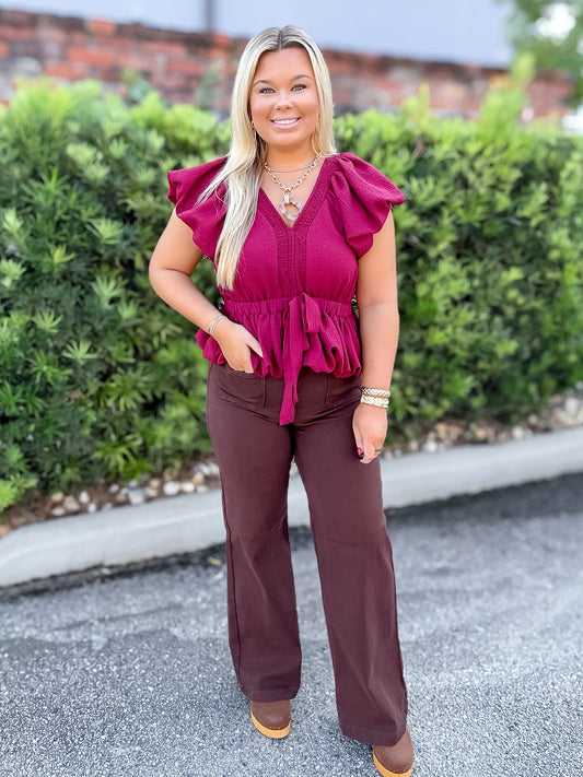 Sammi Puffed Sleeve Top