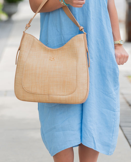 Hadlee Hobo Bag Natural
