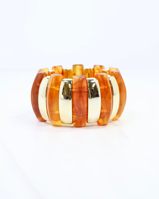 Antioch Wide Stretch Bracelet Tortoise