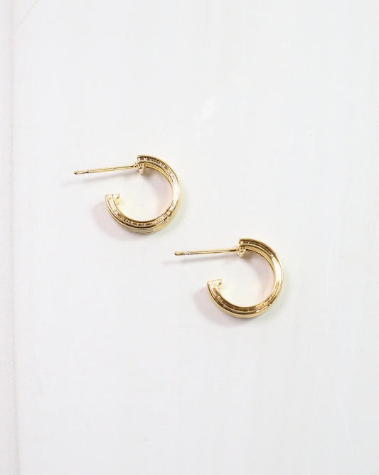 Jennie Small Gold Hoop Gold