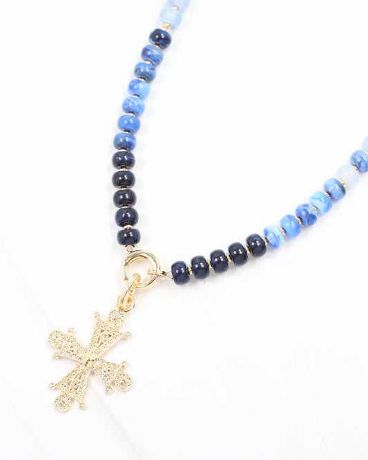Wagner Cross Charm Gold