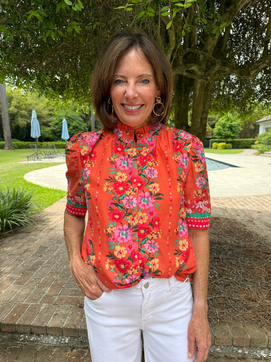 Marisol Floral Print Top