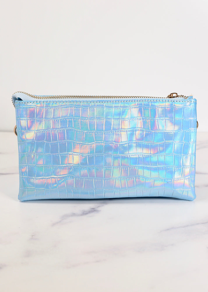 Liz Custom Collection Crossbody Bag Ocean Hologram