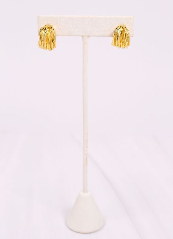 Newton Hoop Earring Gold