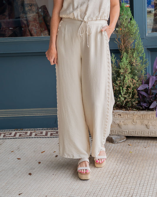 Olivia Embroidered Pants