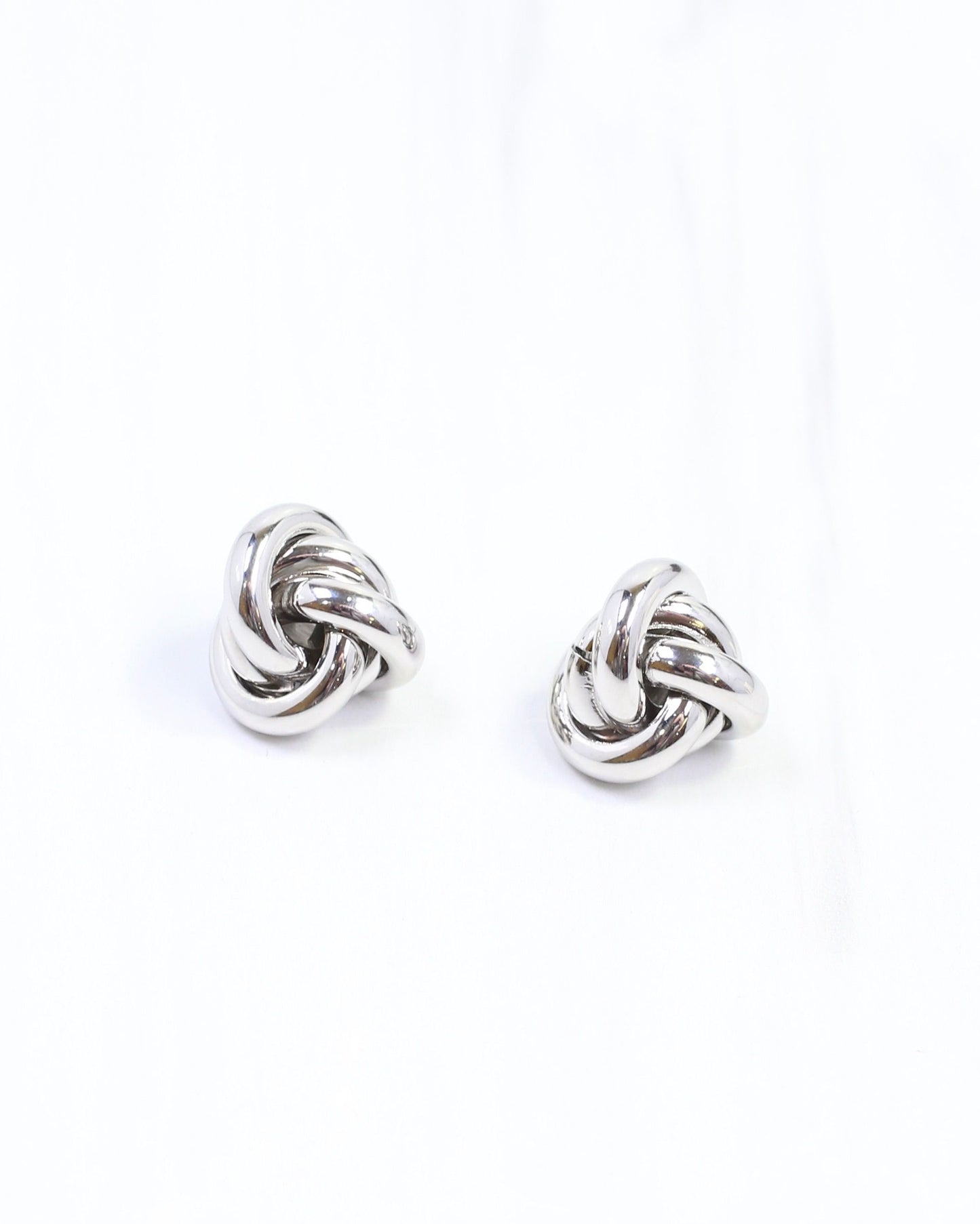 Clarissa Forget Me Knot Earring Silver