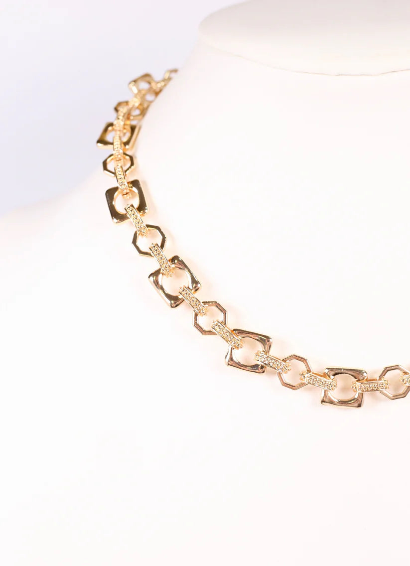 Cowan Link Necklace GOLD