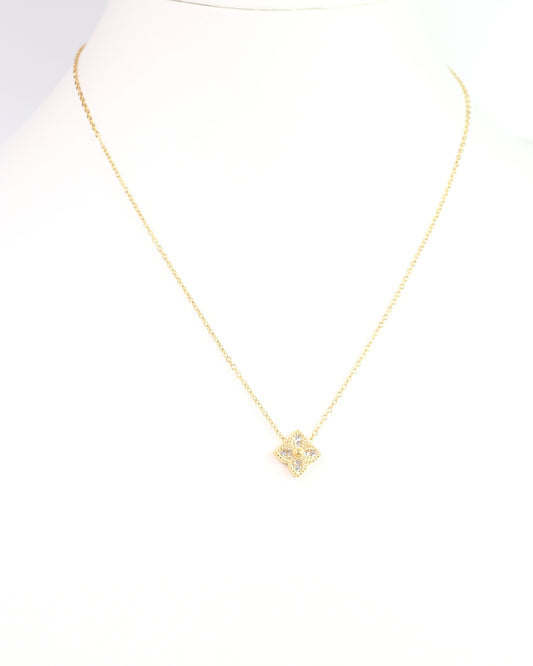 Callington Clover Necklace Gold