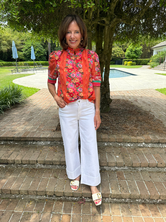 Marisol Floral Print Top