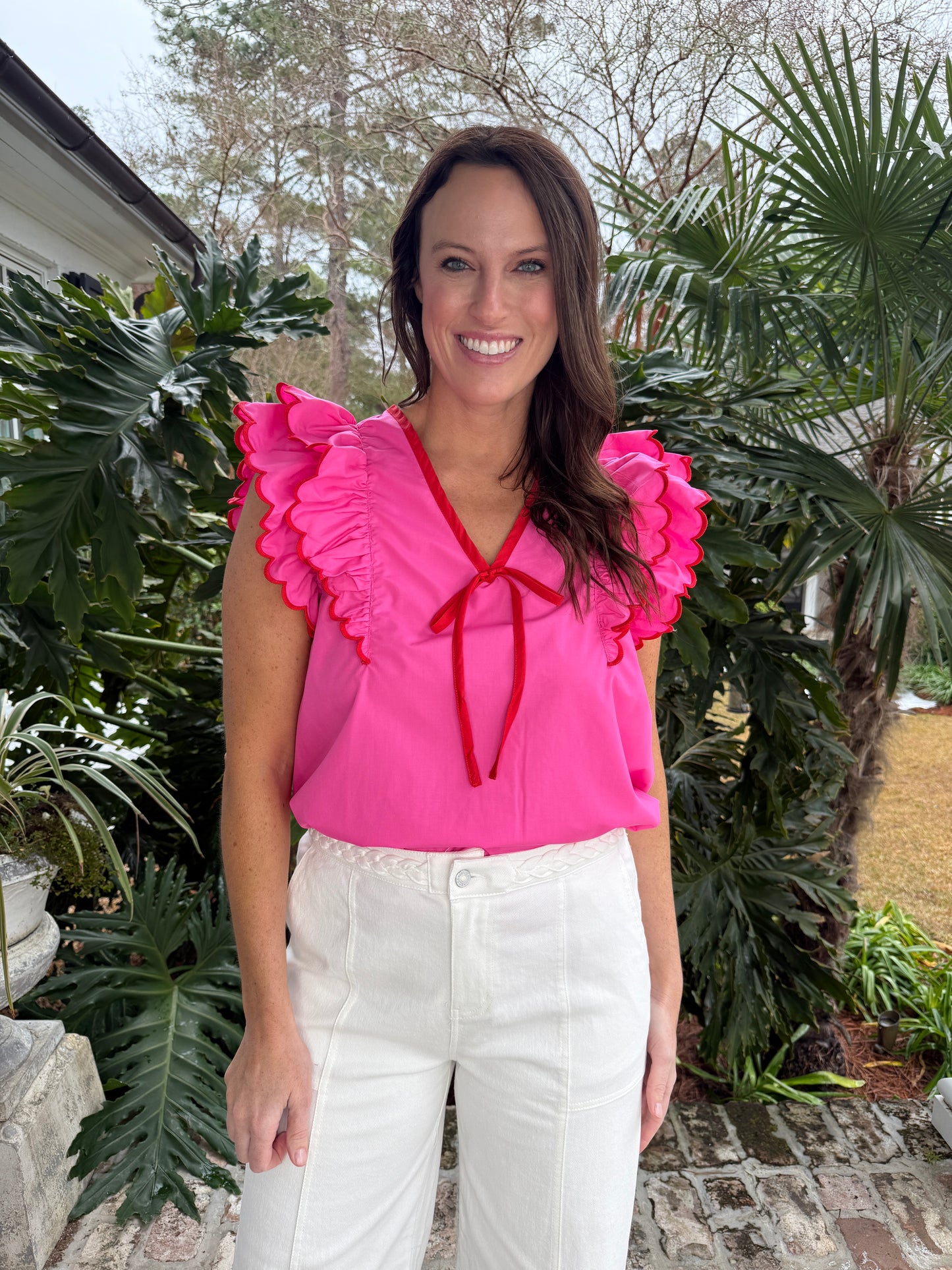 Feeling the Love Hot Pink Top