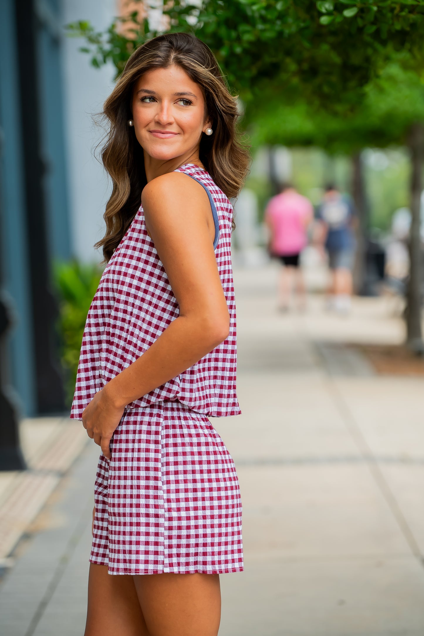 Annie Burg Gingham Top
