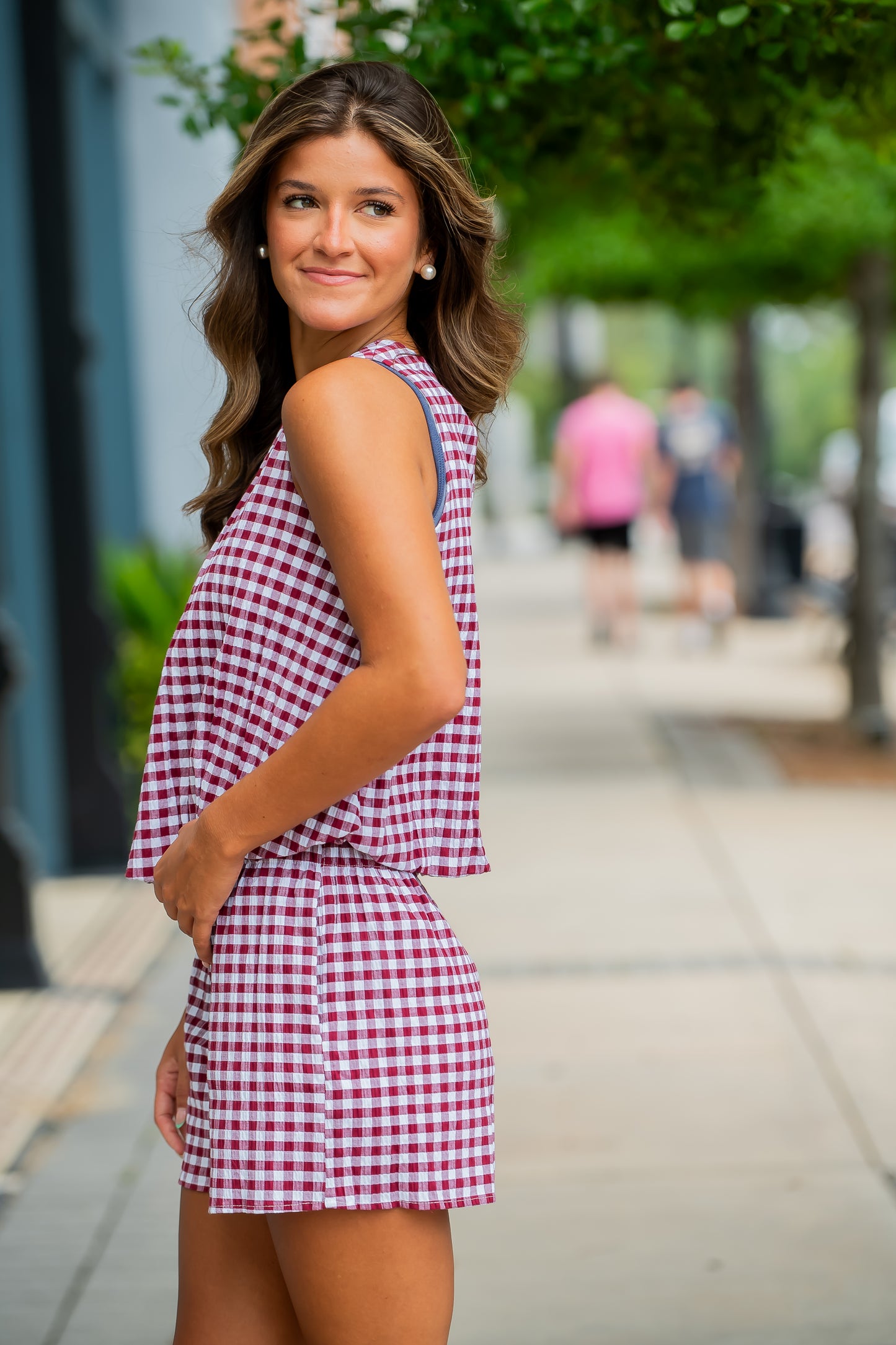 Annie Burg Gingham Shorts
