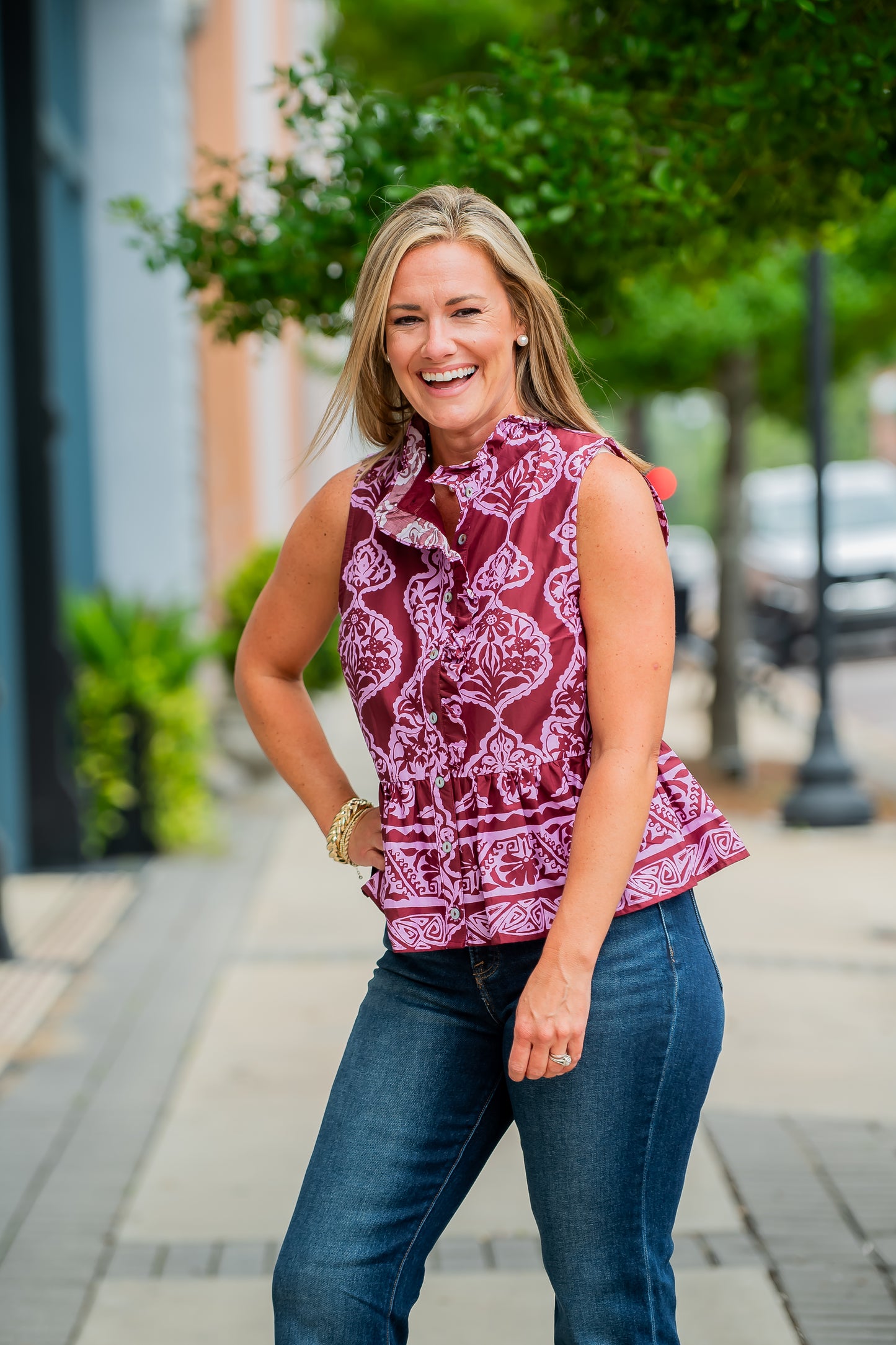Salem Floral Top
