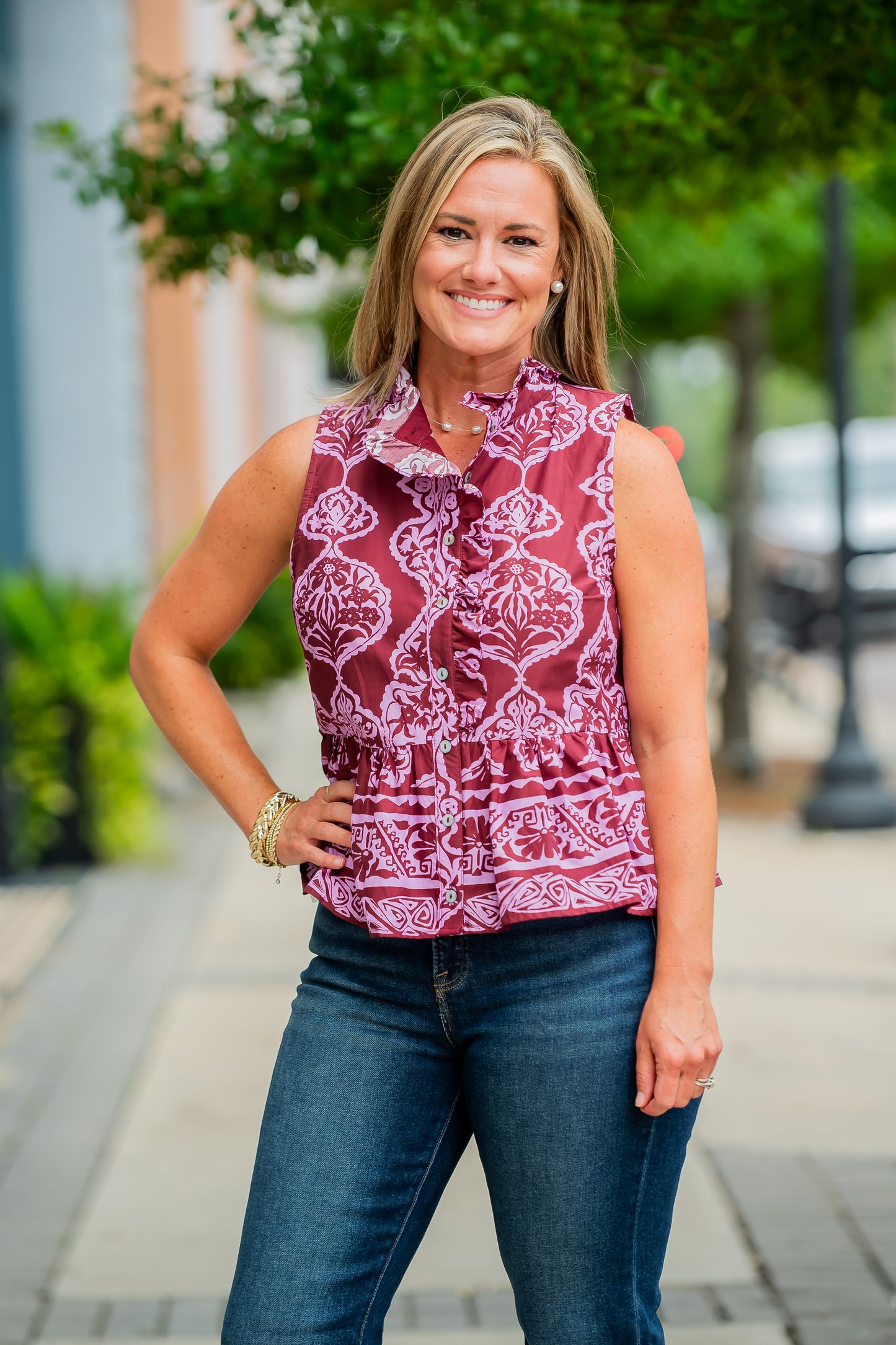 Salem Floral Top