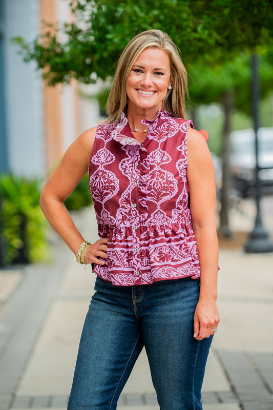 Salem Floral Top