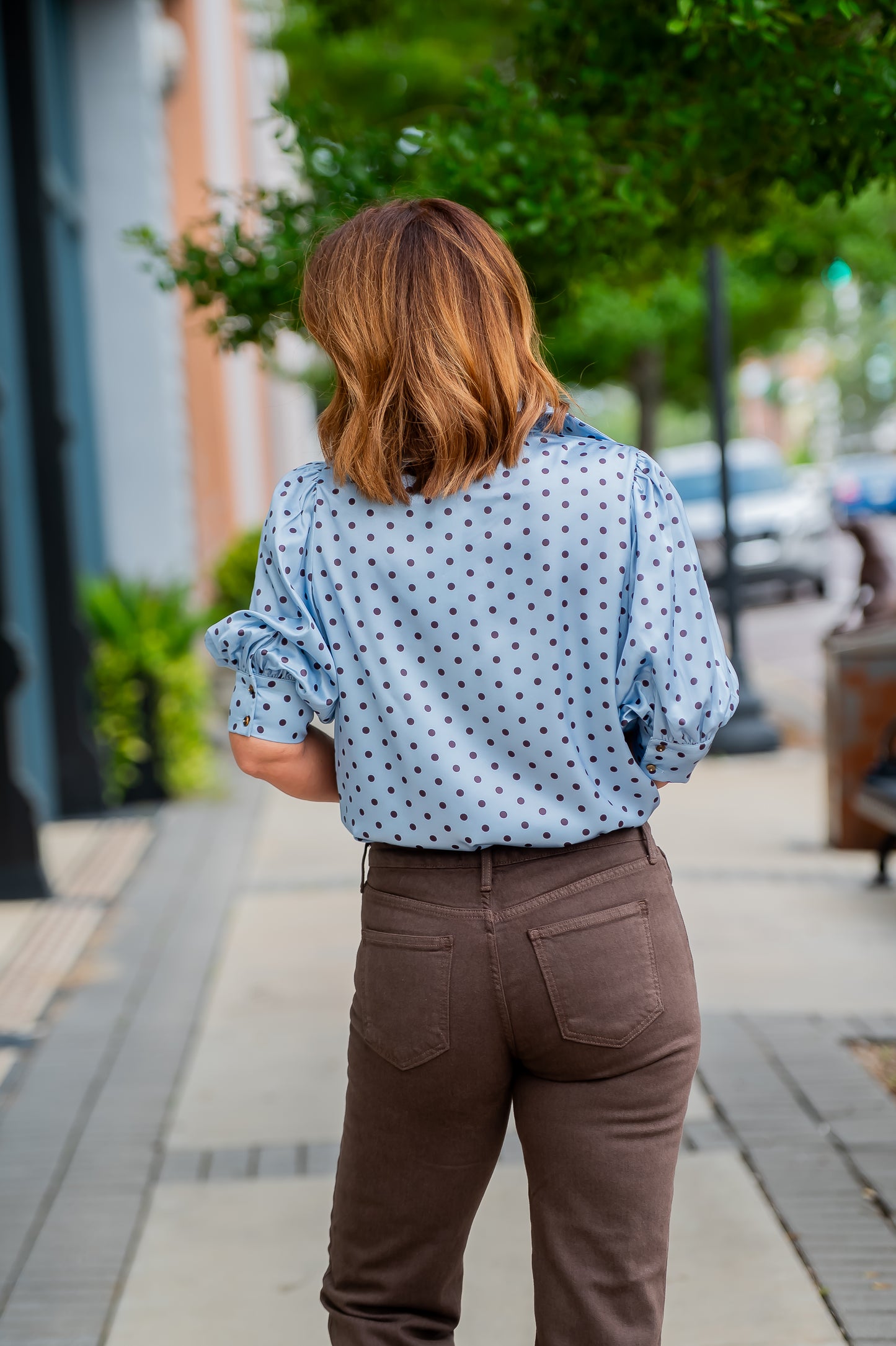 Cora Polka Dot Top