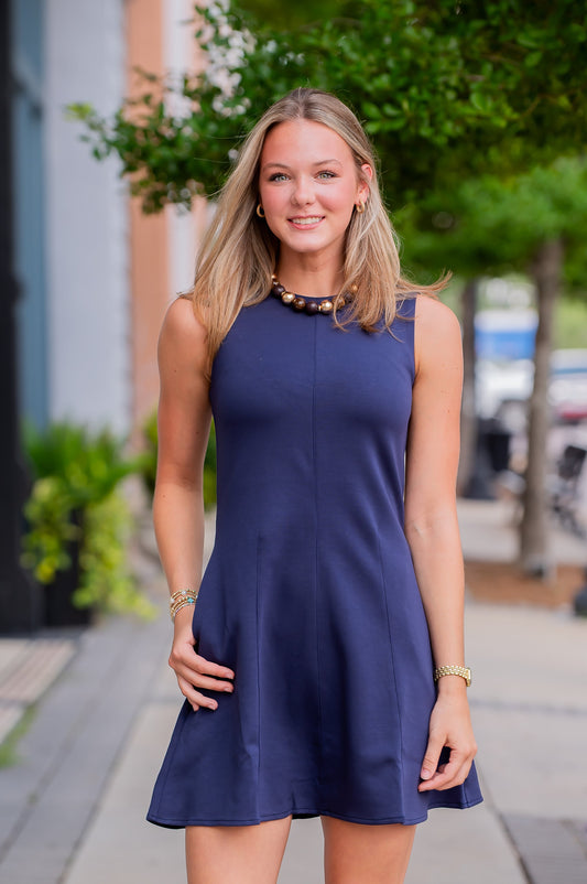 Remi Navy Dress