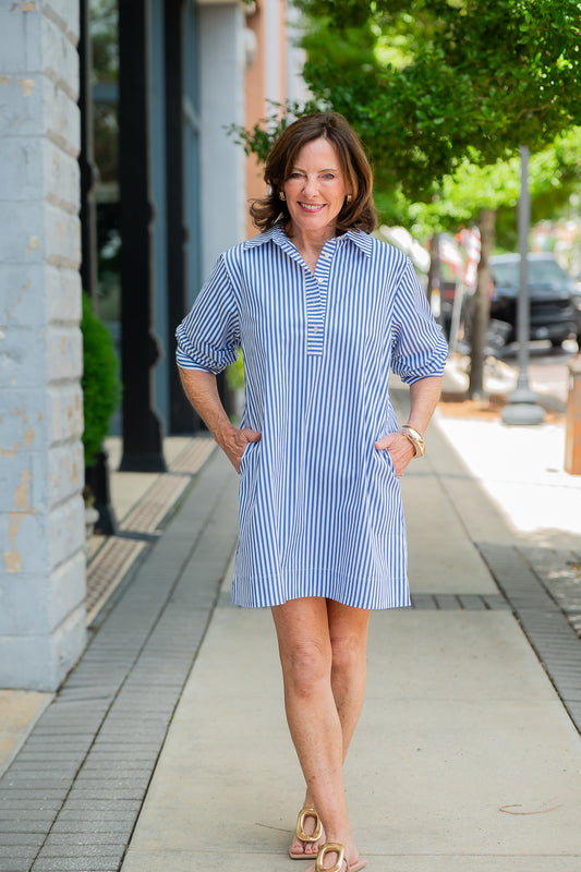 Lindy Stripe Dress