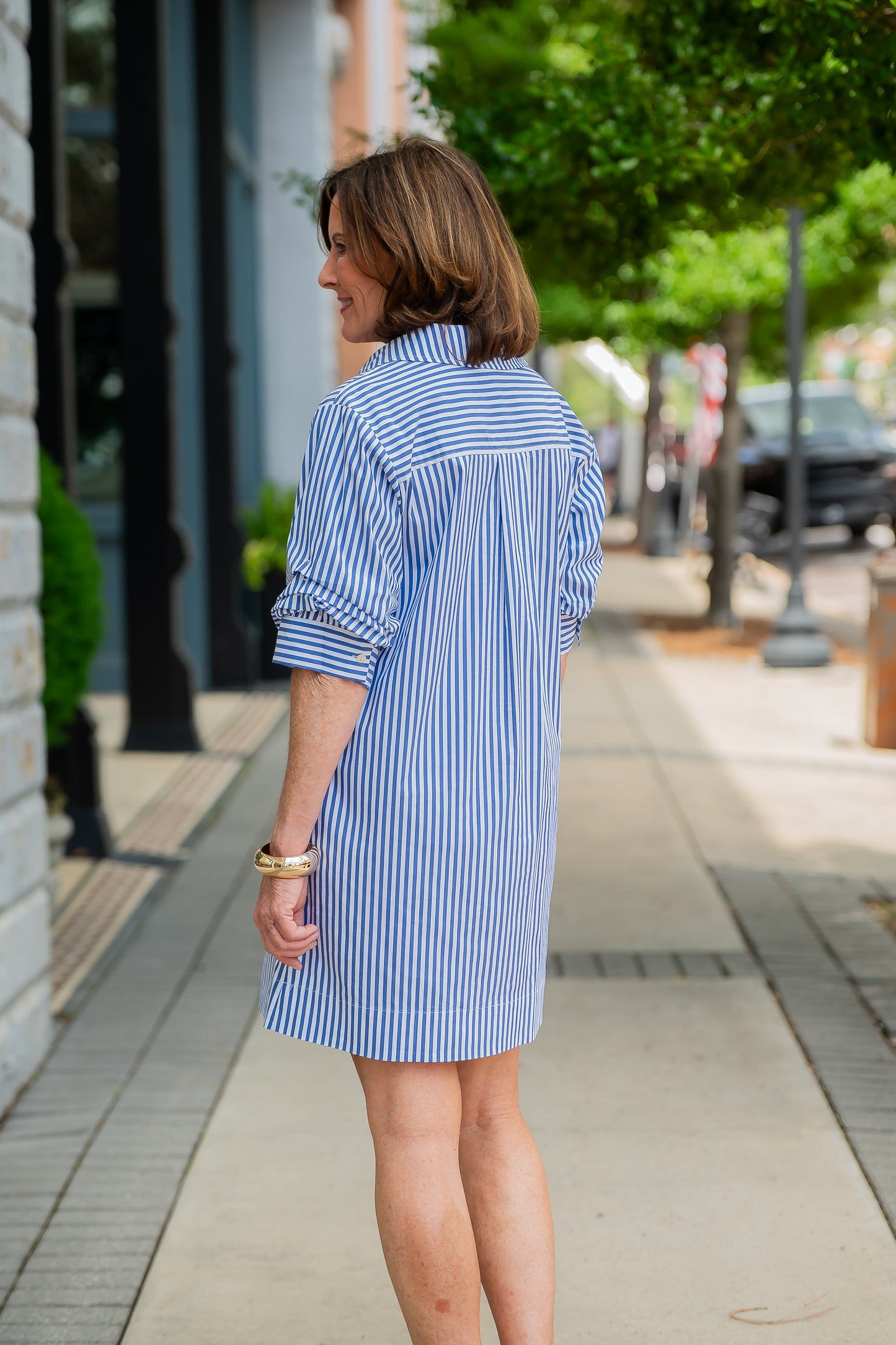 Lindy Stripe Dress