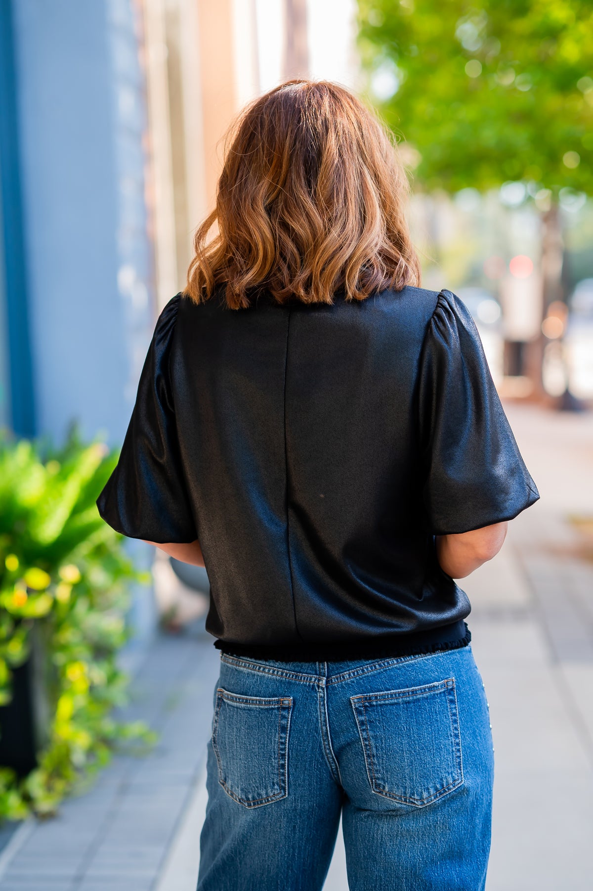 Cassia Ribbed Banded Top