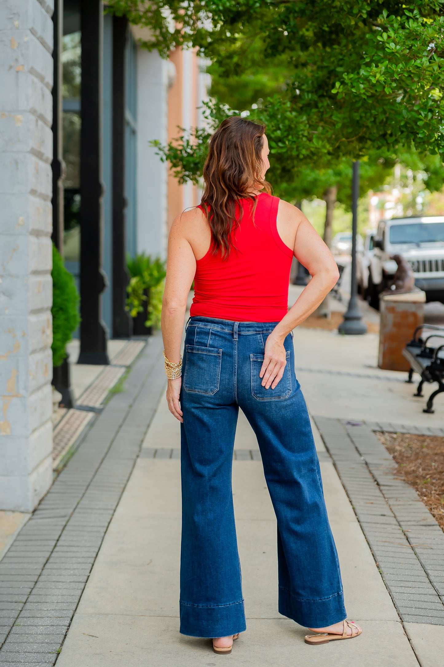 Cam Tummy Control Wide Flare