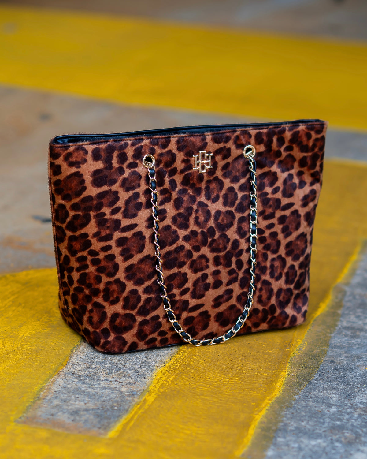 Quentin Quilted Tote -Spotted Saddle