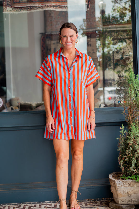 Kimber Striped Dress