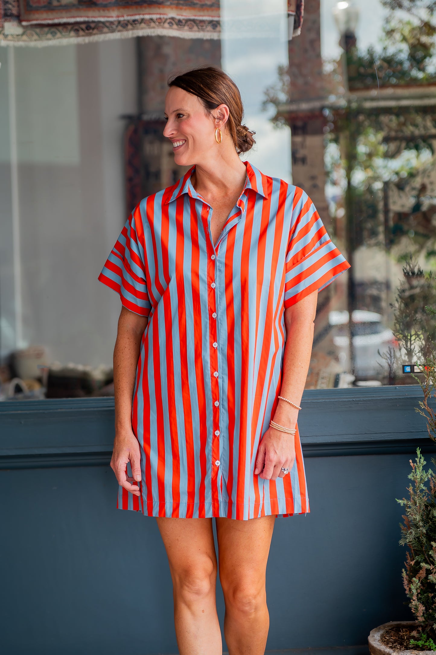 Kimber Striped Dress