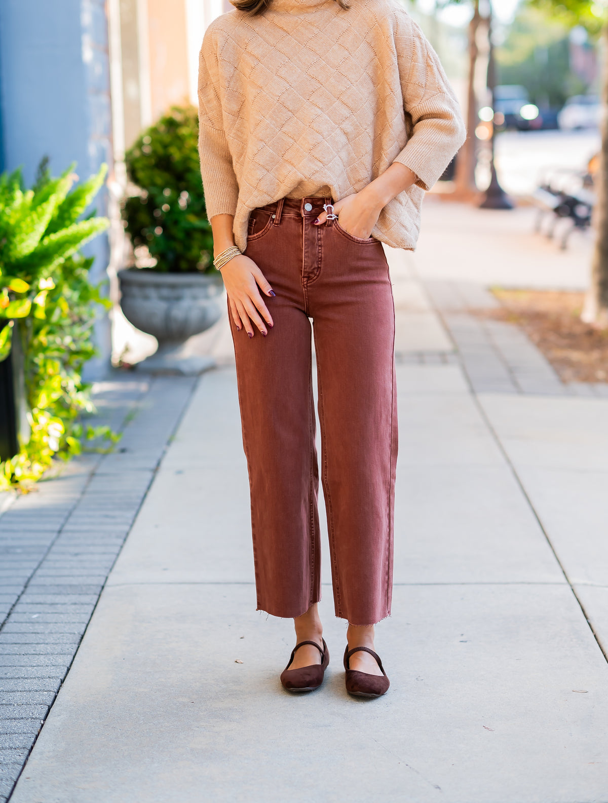 Taylor HR Wide Leg Denim