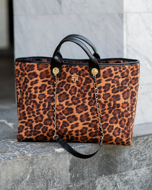 Melissa Tote Bag - Spotted Saddle
