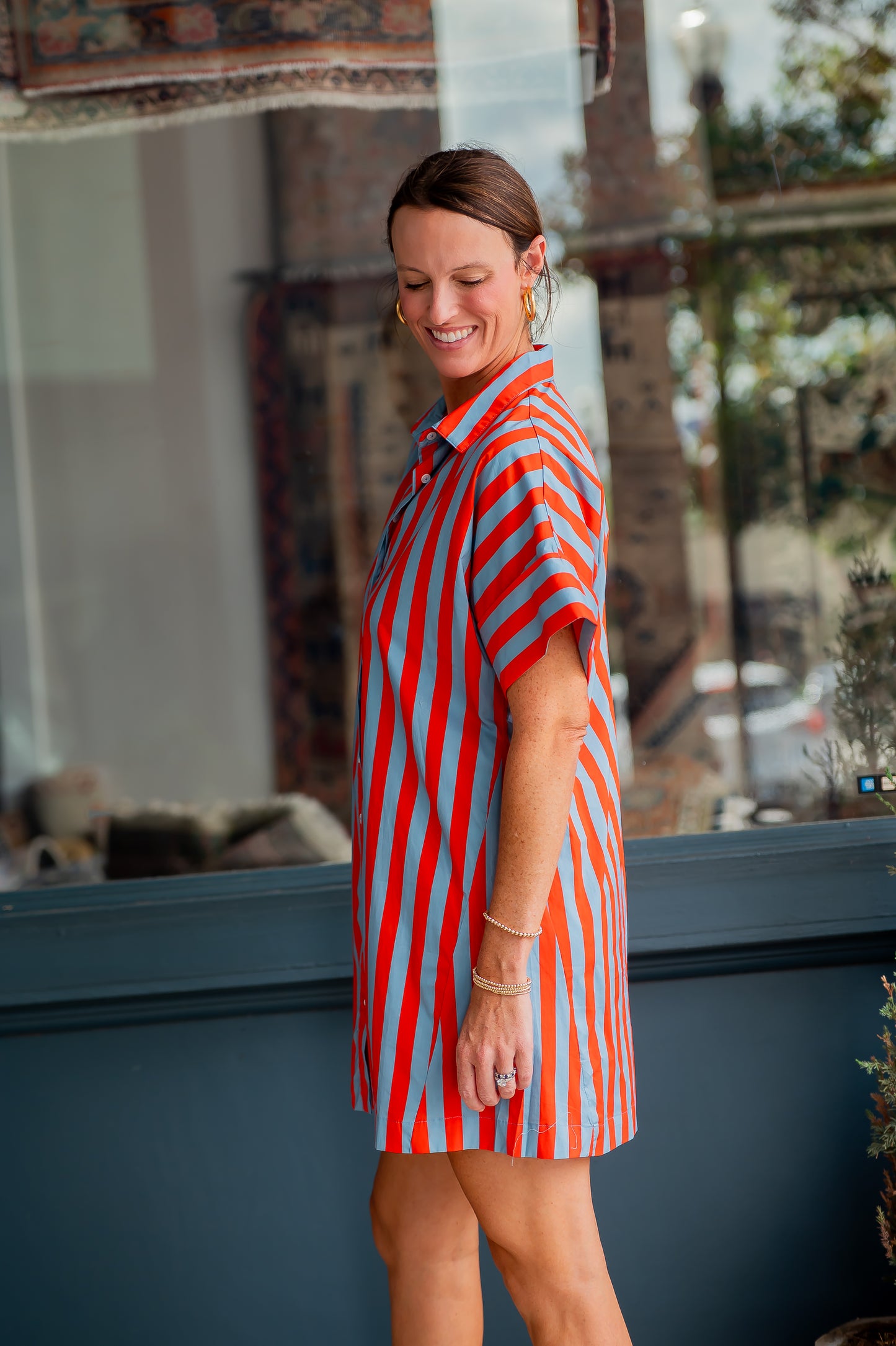 Kimber Striped Dress