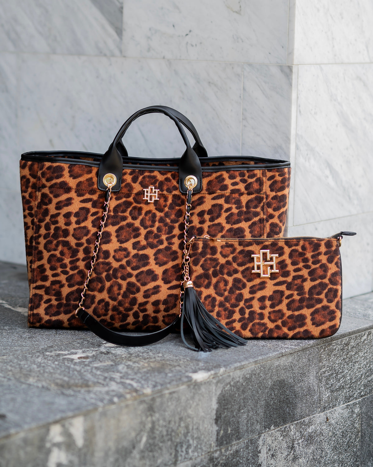 Melissa Tote Bag - Spotted Saddle