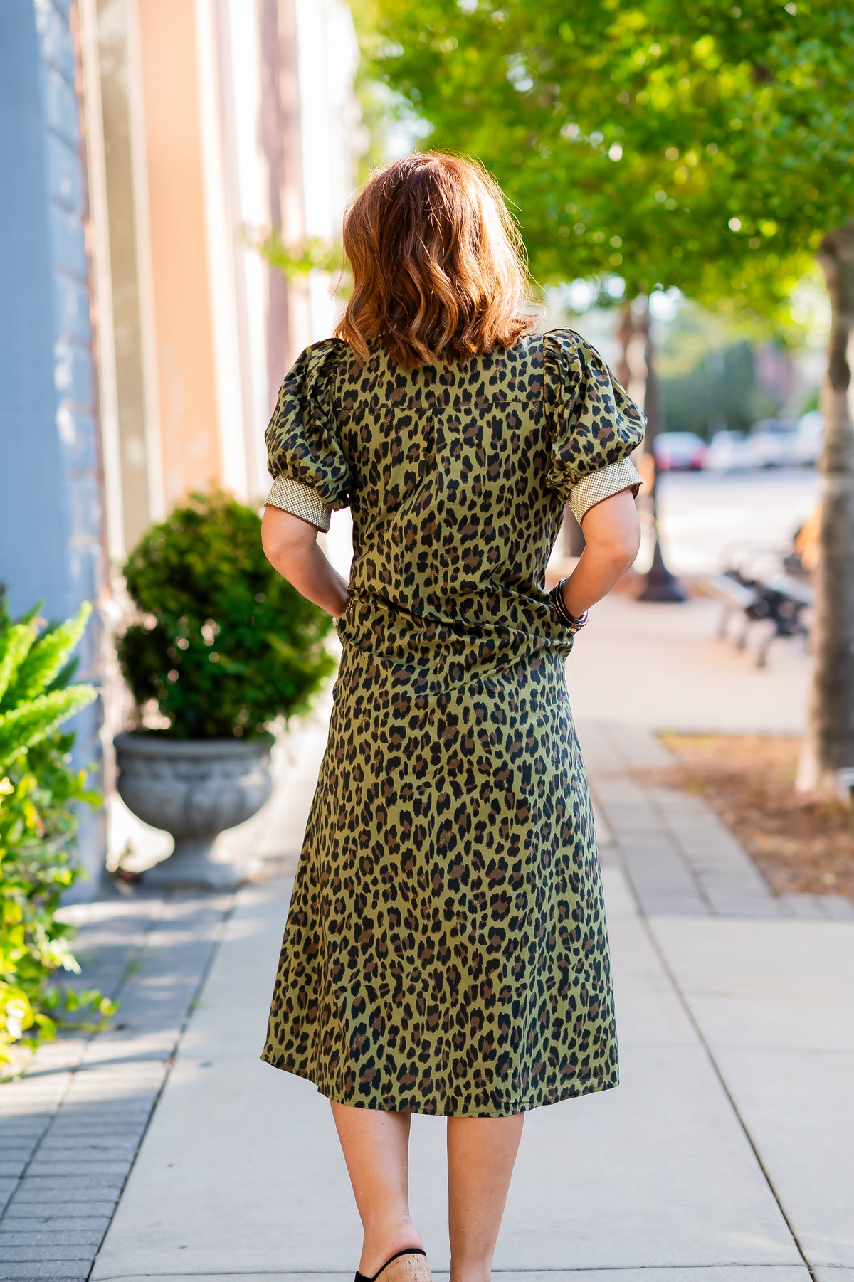 Ella Olive Leopard Dress