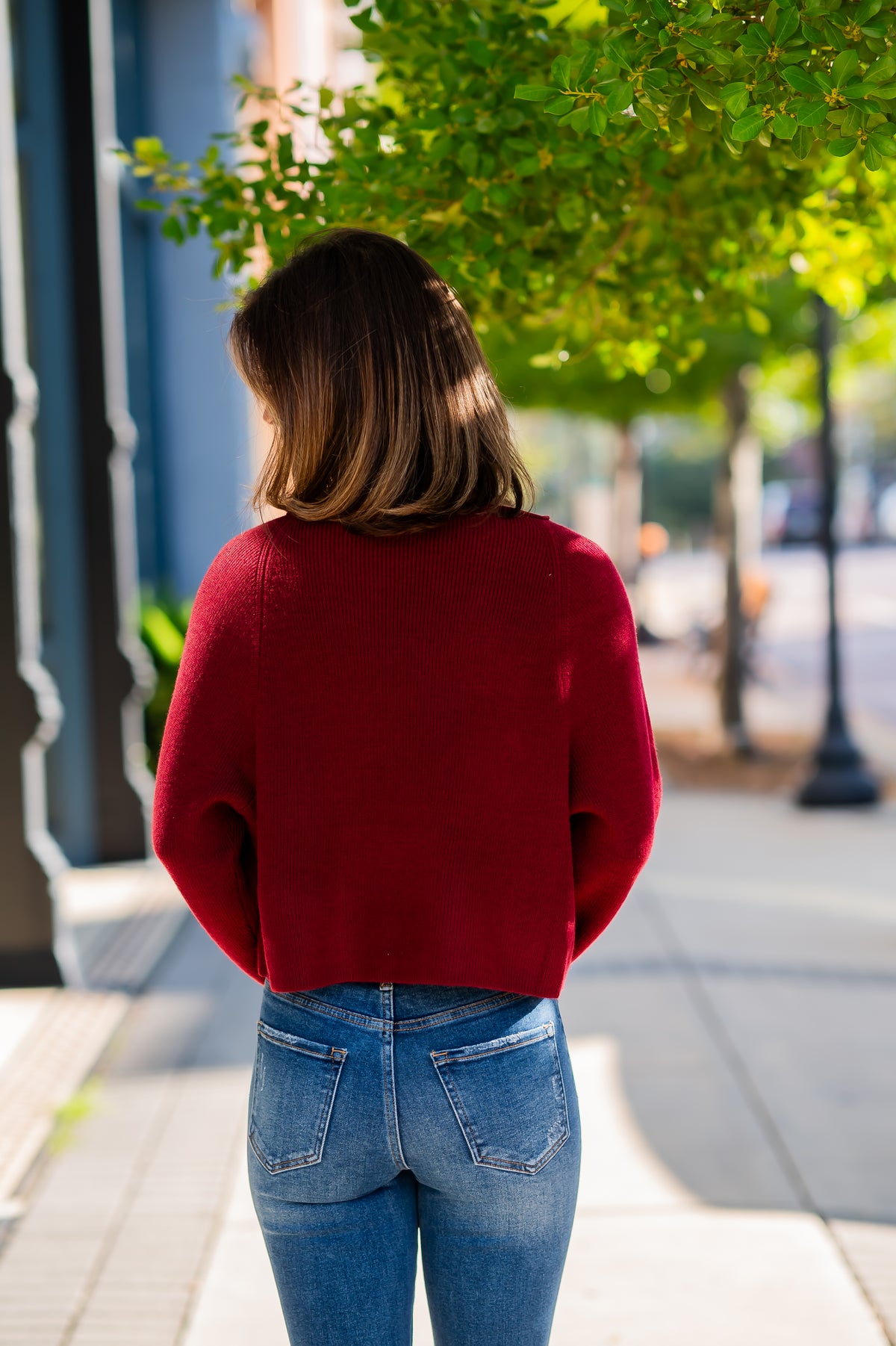 Asima Sweater-Plum Berry
