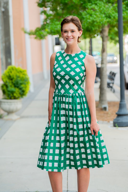 Lenora Plaid Dress