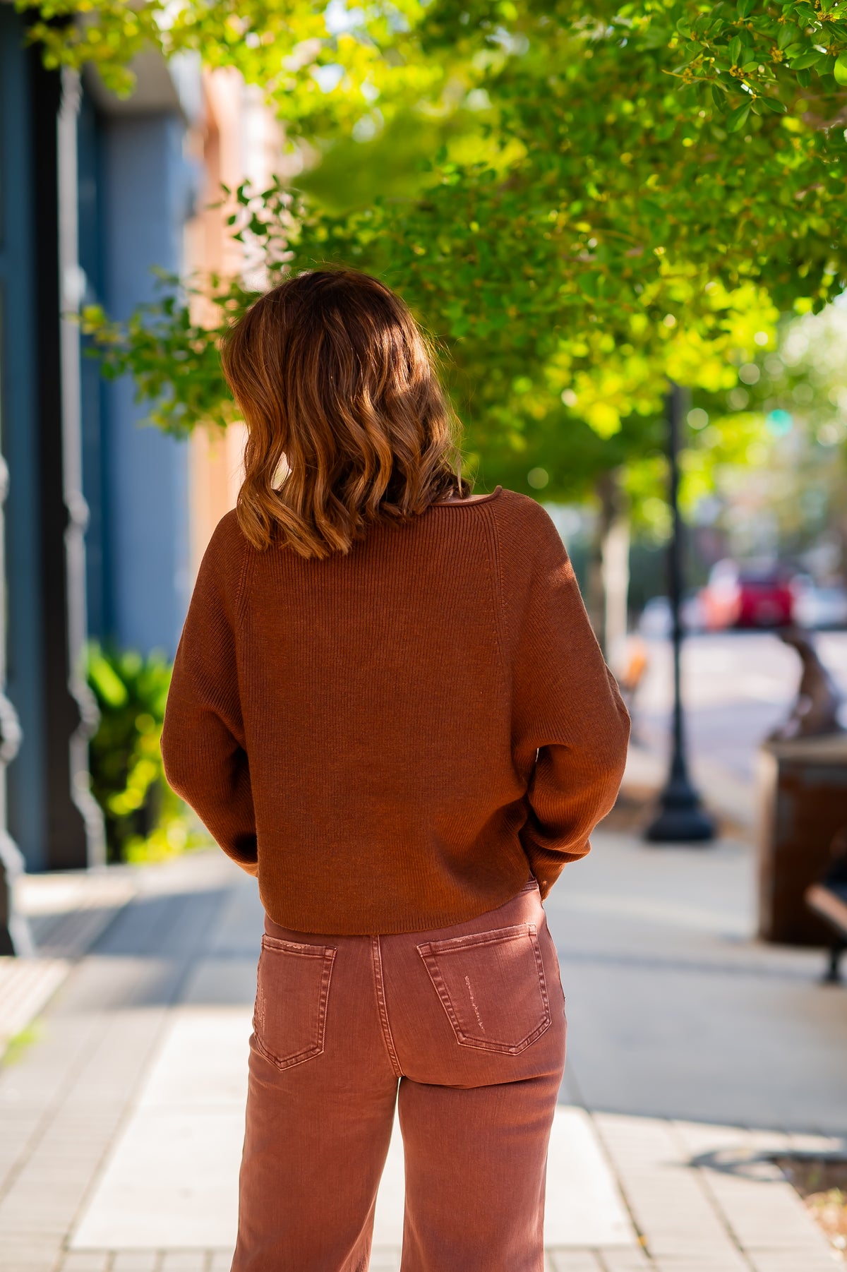 Asima Sweater-Brownie