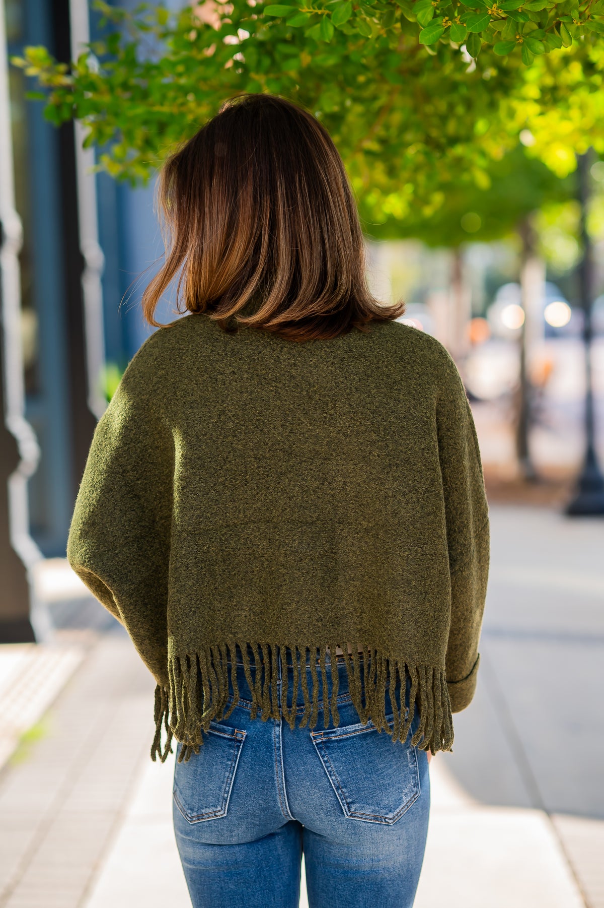 Sachi Sweater-Olive Jade