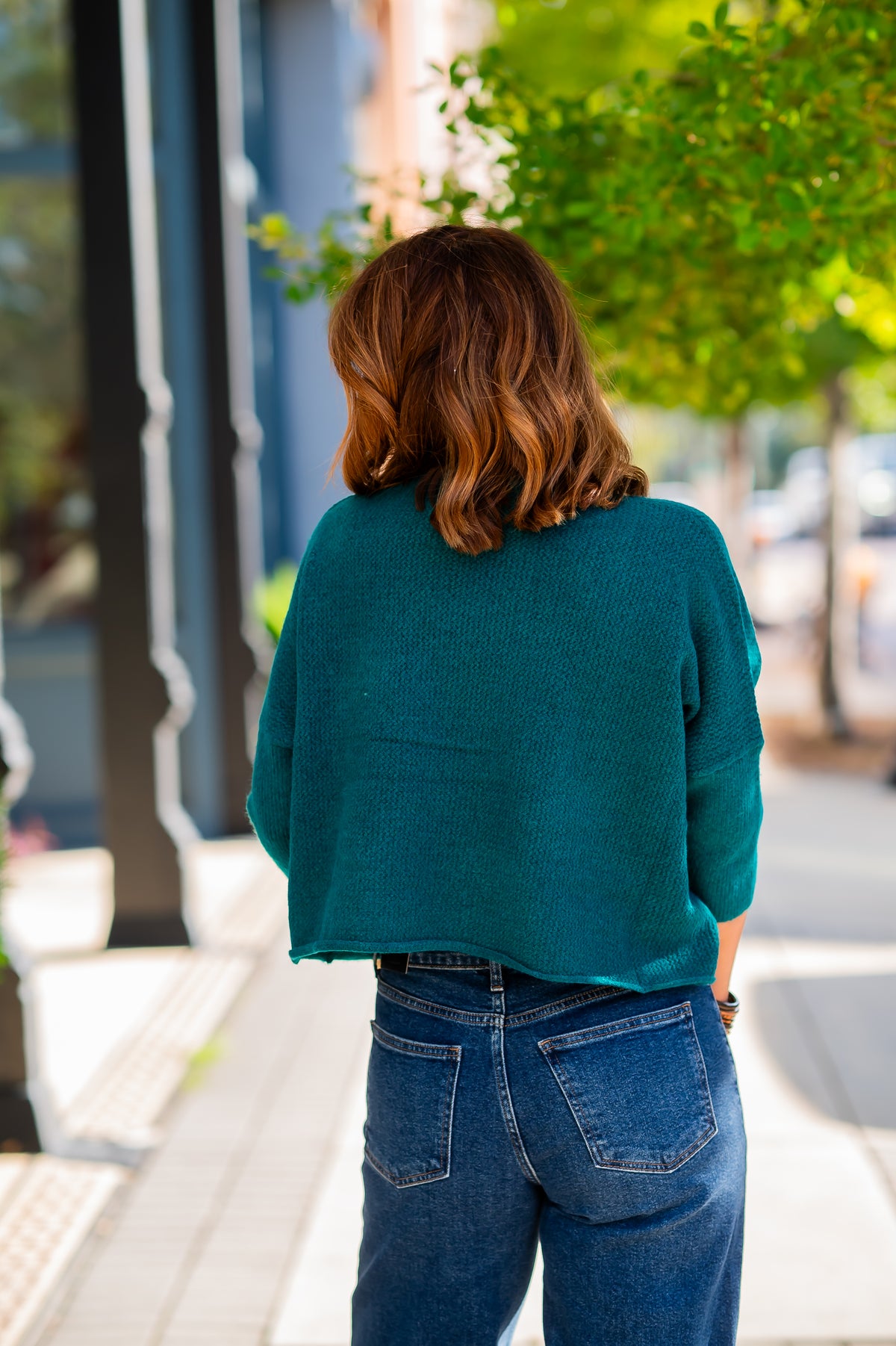 London Sweater-Teal